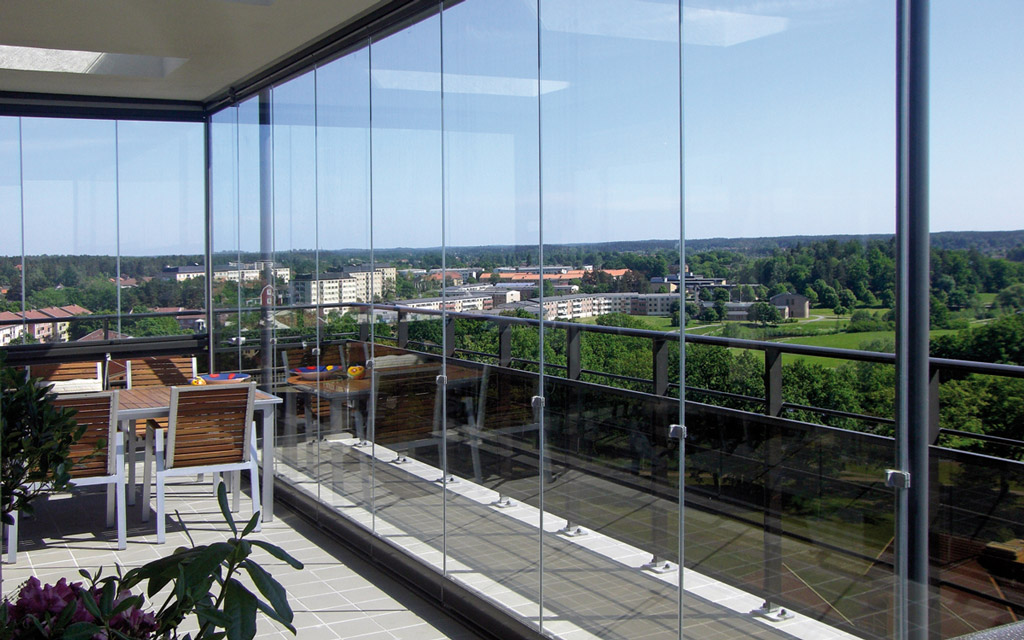 katlanir cam balkon isicamli