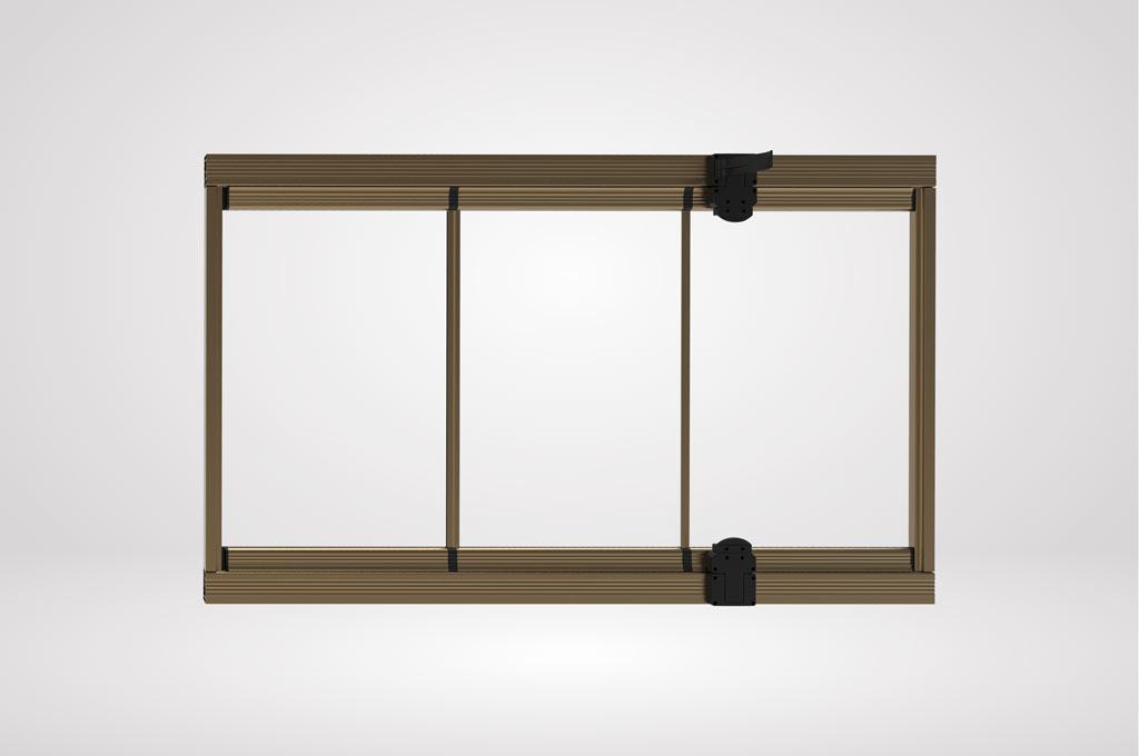 Katlanır Cam Balkon 2 cam balkon bella seri cambalkon